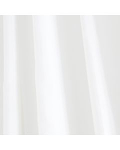 Differnz Color douchegordijn verzwaarde onderzoom 100% Polyester wit 180 x 200 cm
