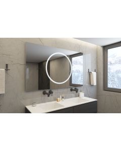 Gliss Design Spiegel Circe 80 x 70 cm inclusief spiegelverwarming 