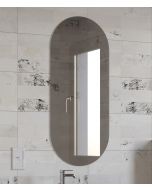 Gliss Design Toilet Spiegel Iris 35x80 CM